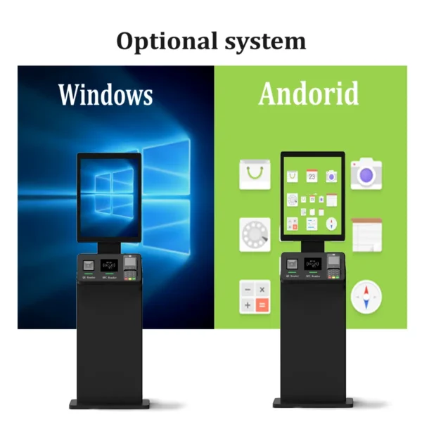 China Kiosk Manufacturer Indoor Fast Food Self Ordering Kisok Touch Screen Payment Kiosk - Image 2