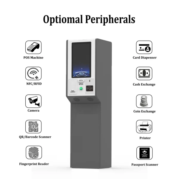 Professional parking kiosk manufacturer customizes optional modules for automated payment stations