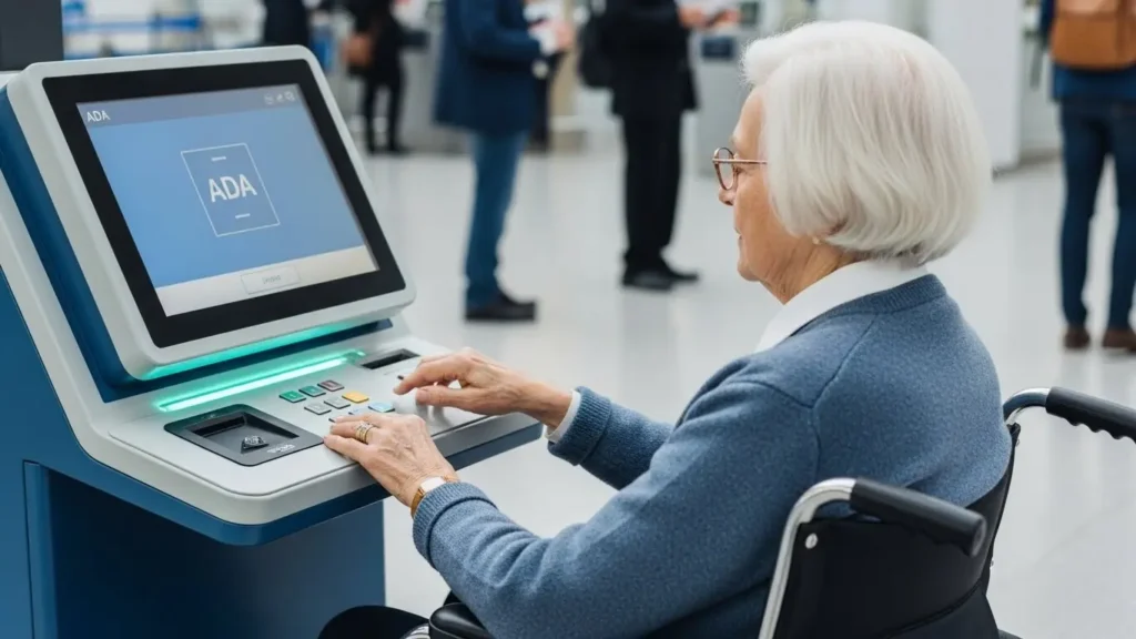 ADA self service kiosk